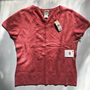 Cashmere Sweater Tshirt from Talbots